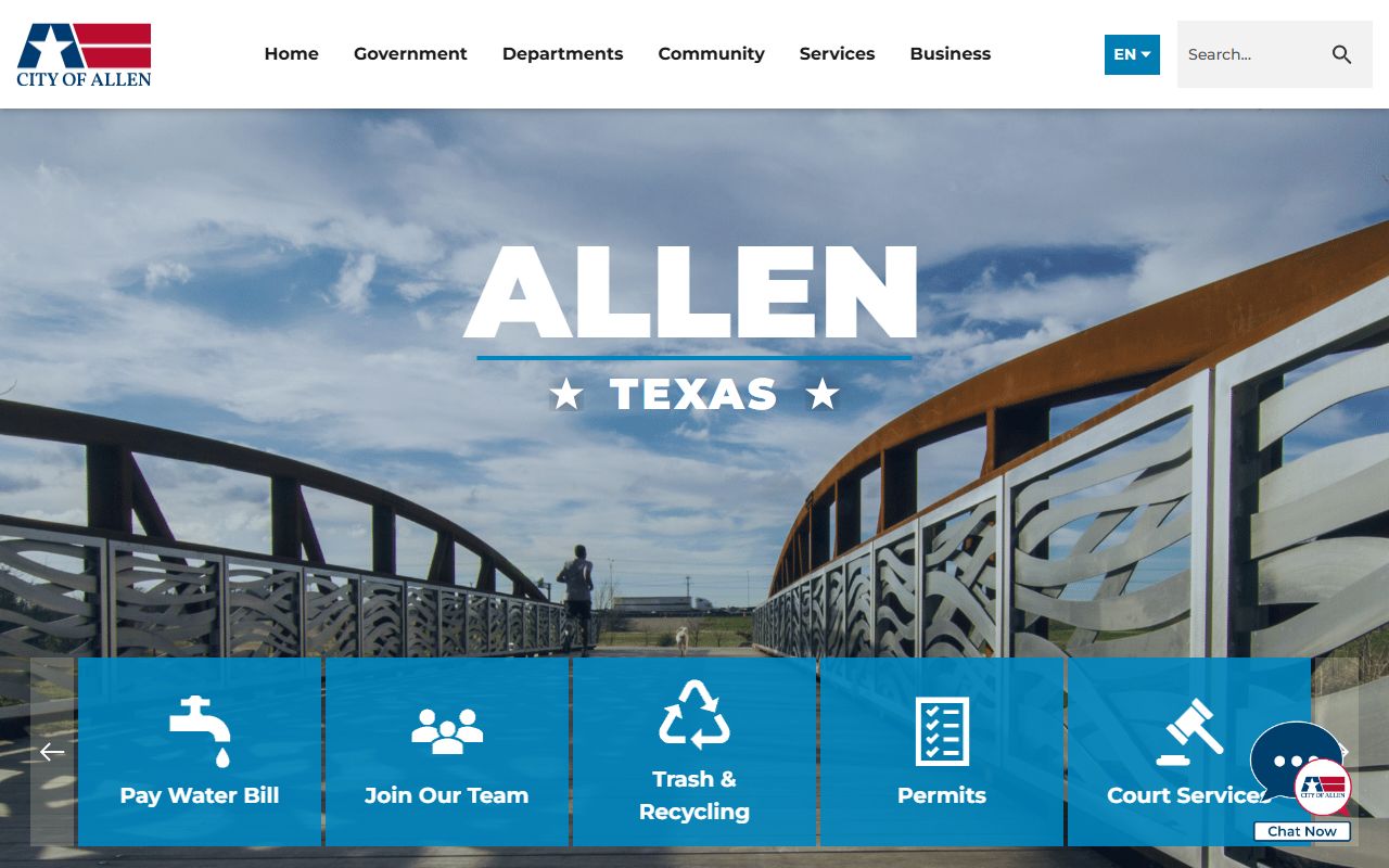 City of Allen official website - Allen public records