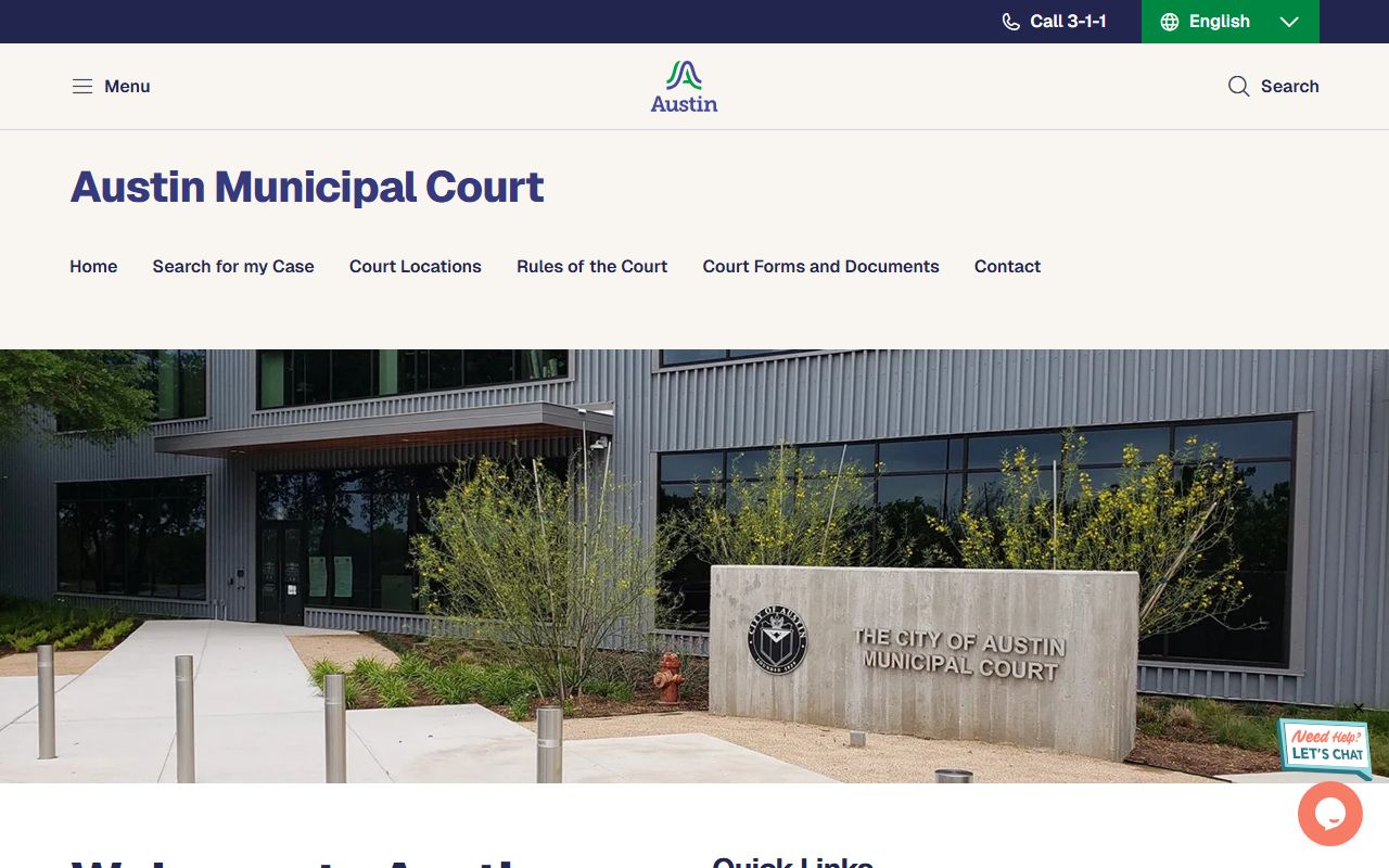 Austin Municipal Court - Austin public records