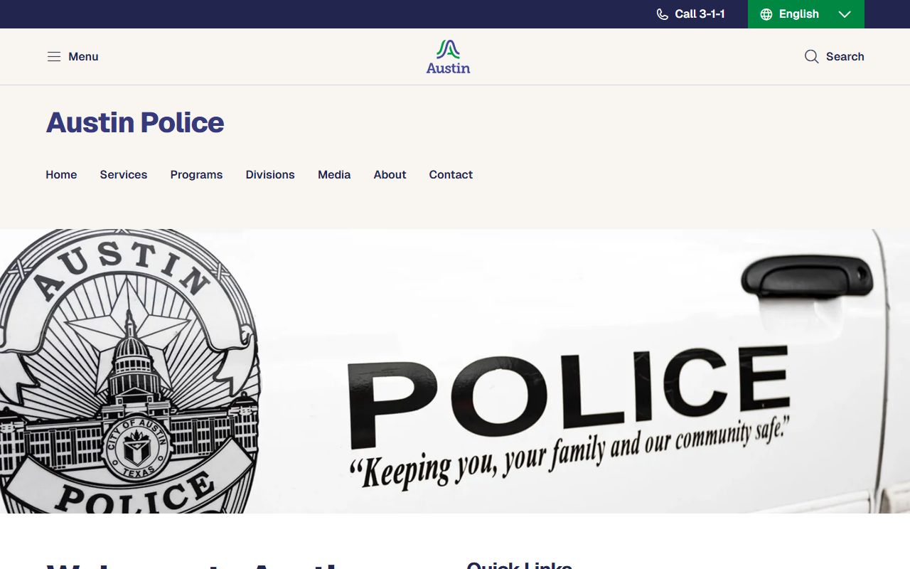 Austin Police Department - Austin public records