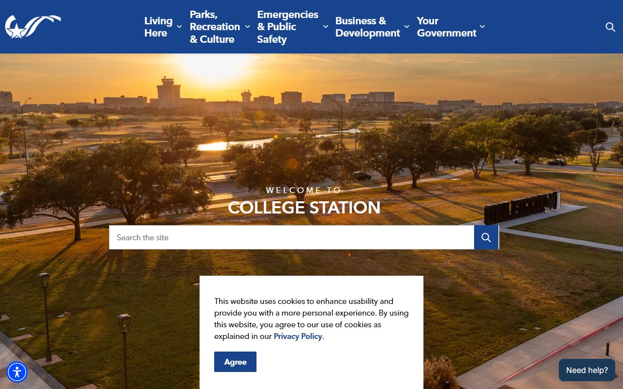 College Station official website - College Station public records