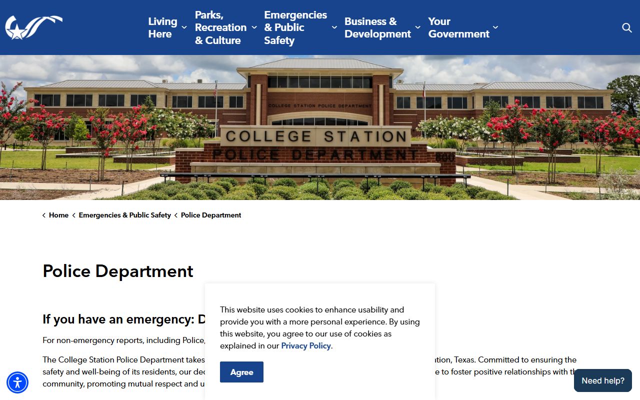College Station Police Department - College Station public records