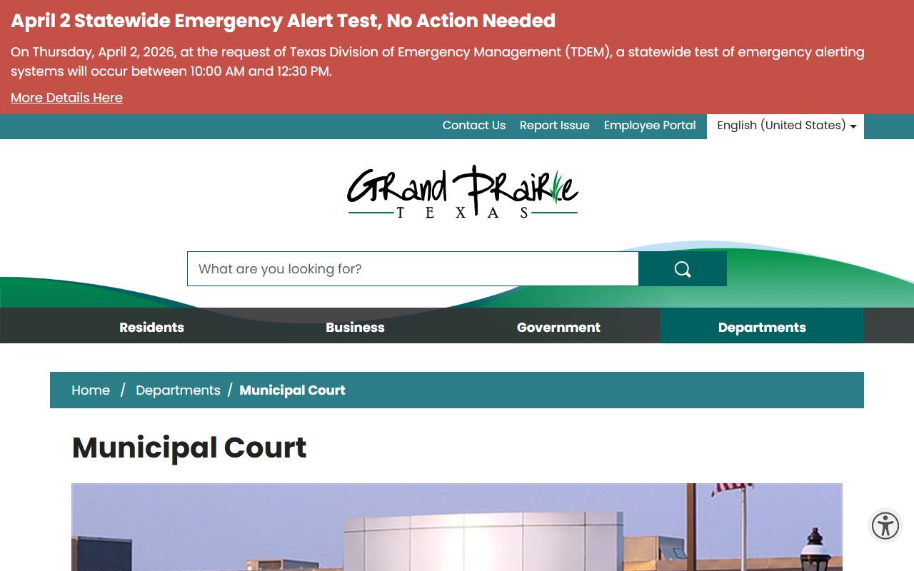 Grand Prairie Municipal Court - Grand Prairie Public Records