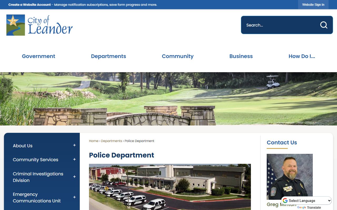 Leander Police Department - Leander public records
