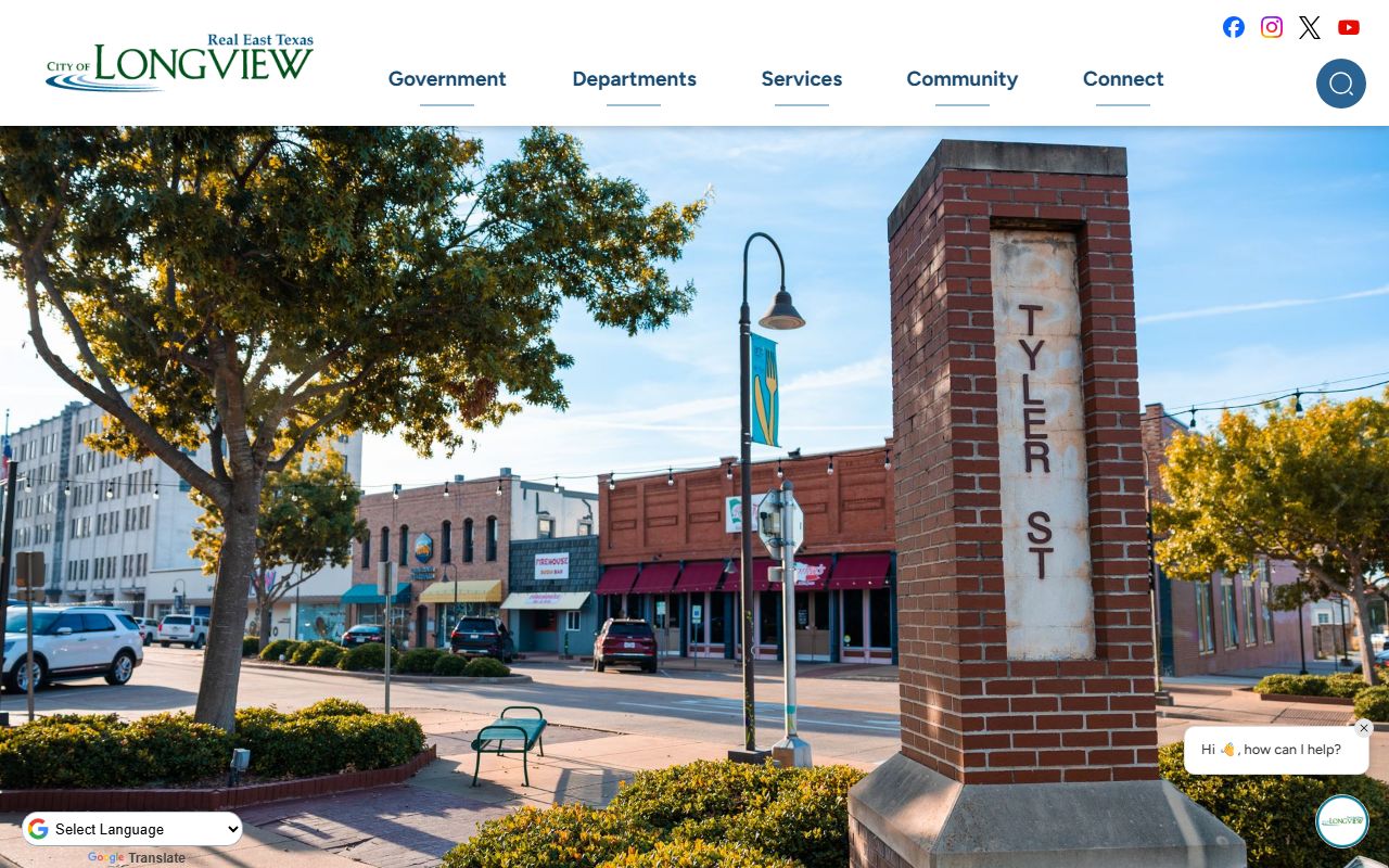 City of Longview official website - Longview public records
