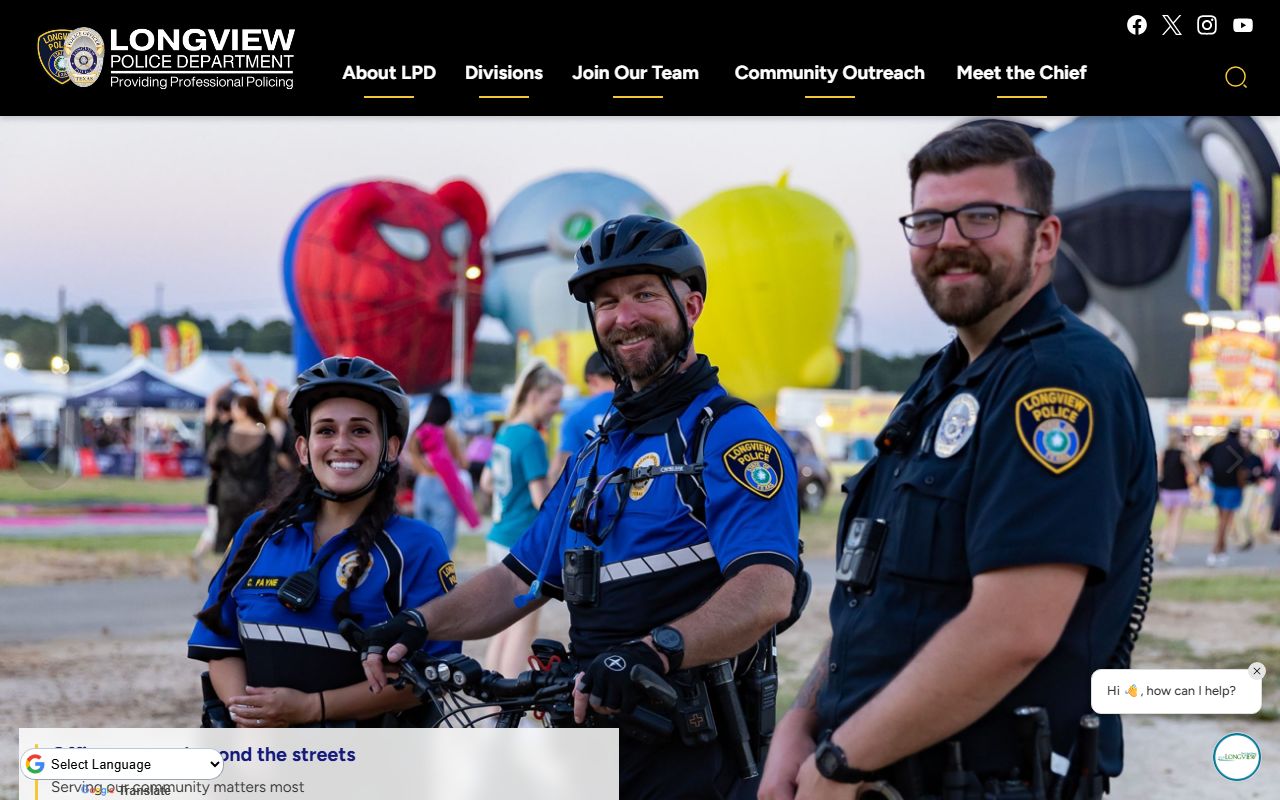 Longview Police Department - Longview public records