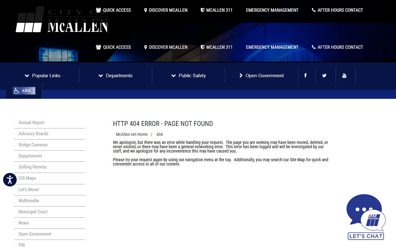 McAllen Police Department - McAllen public records