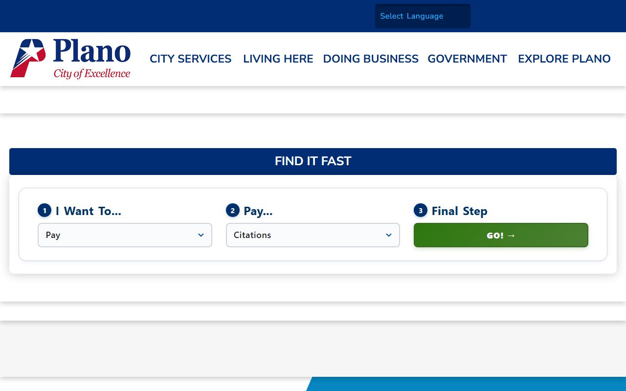 Plano Texas official city website