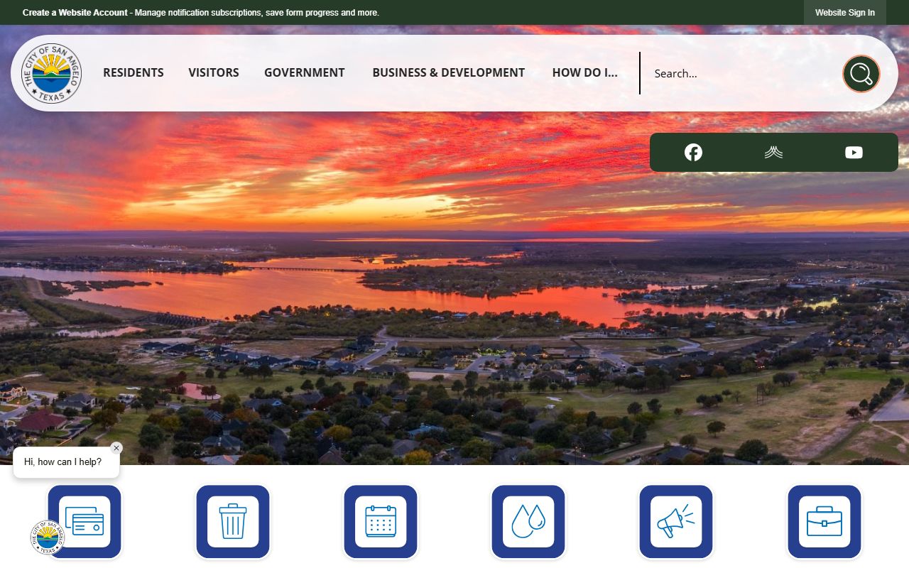 City of San Angelo official website - San Angelo public records