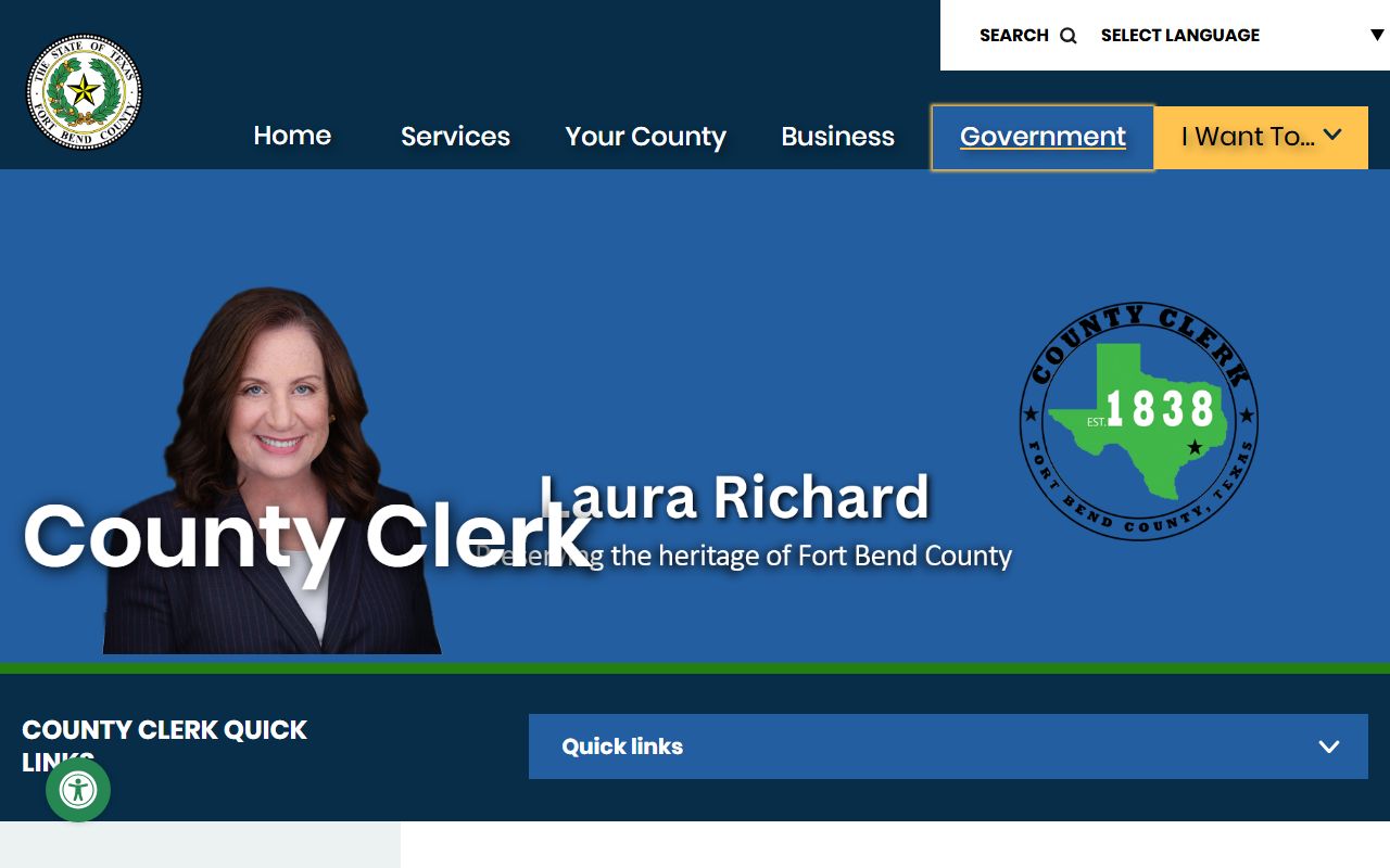 Fort Bend County Clerk - Fort Bend County Public Records