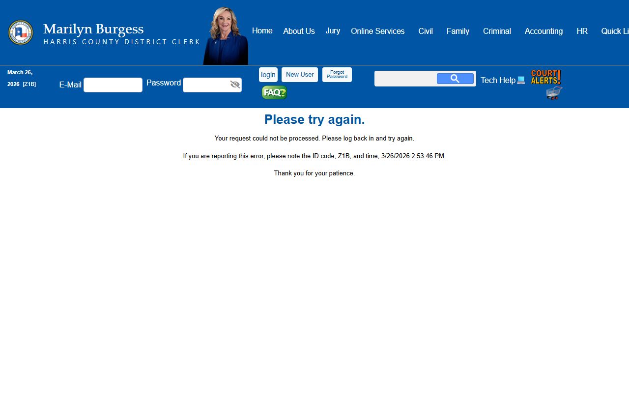 Harris County Court Records - Harris County Public Records